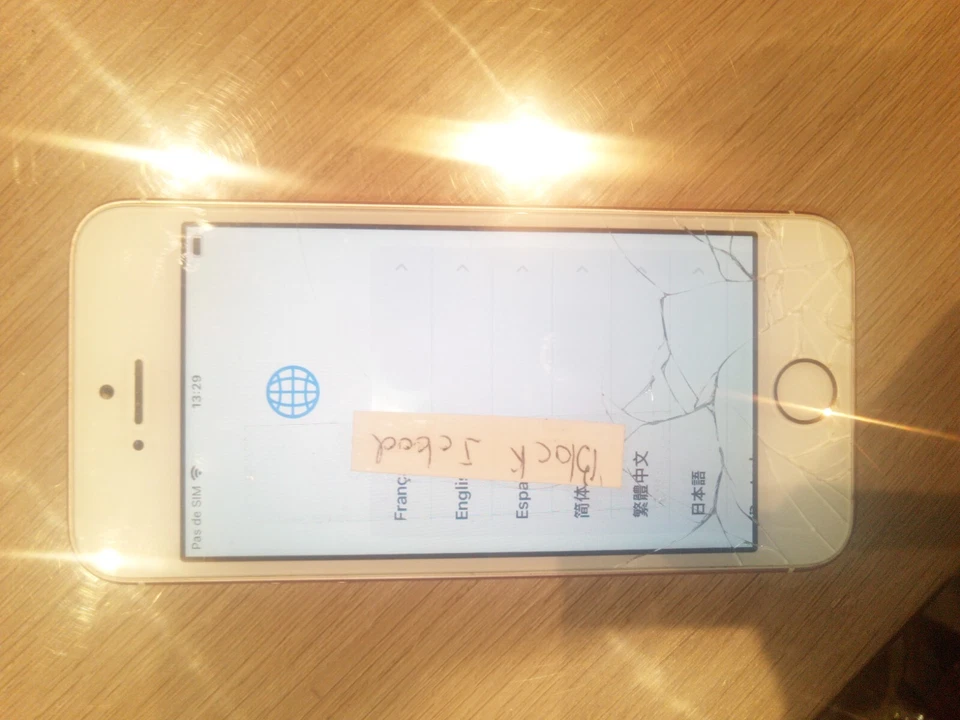 Apple iPhone SE - 16 Go - Or Rose (Désimlocké), photo 1 sur 3