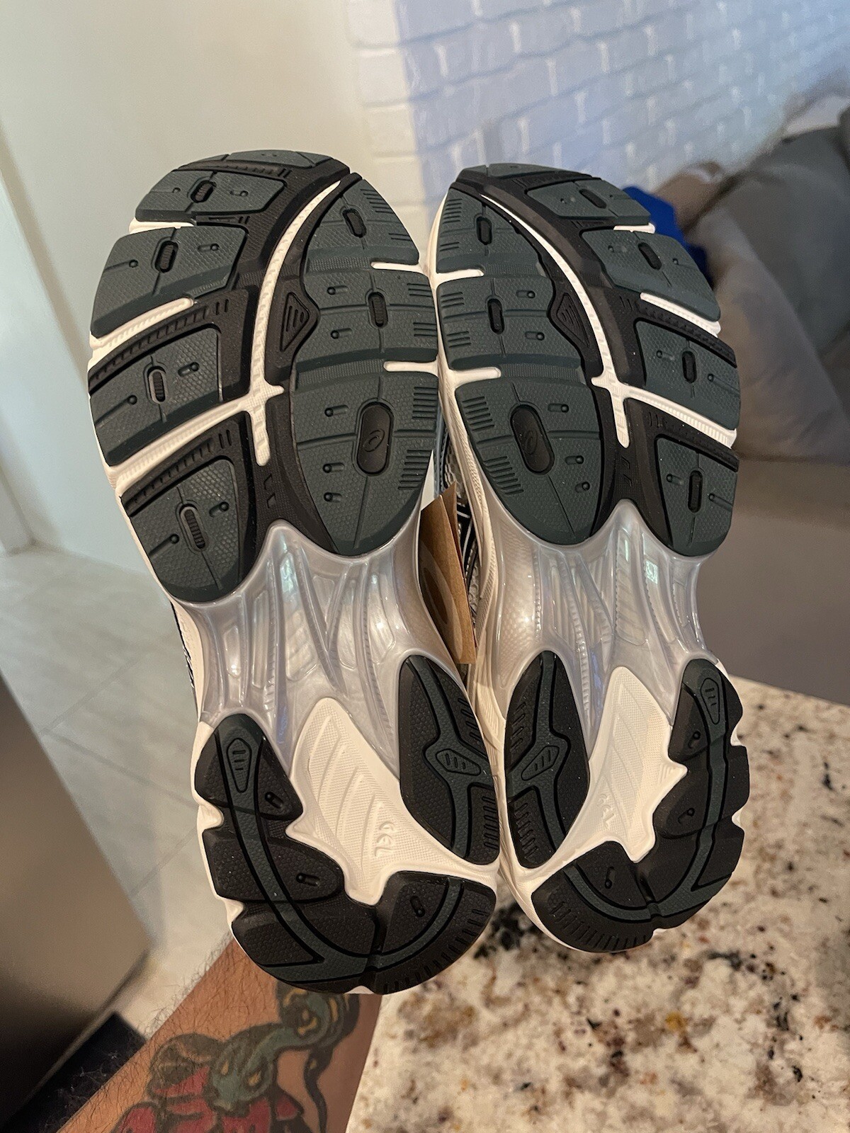 Size 7.5 Asics GT-2160 Kith 2024 Cream Scarab 1203A567-100 image 4