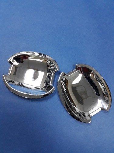 Chrome Stainless Steel Door Handle Shells 1995-2002 Mercedes W208 CLK C208 A208 - Picture 5 of 6