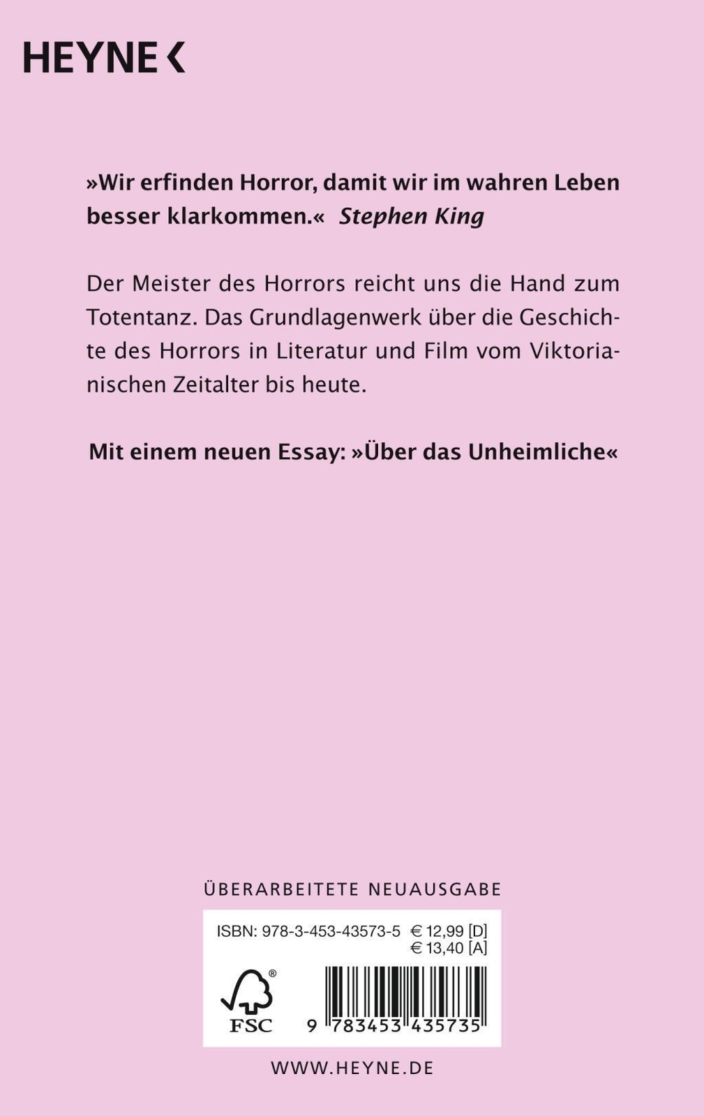 Thumbnail - Danse Macabre | Die Welt Des Horrors | Stephen King | Taschenbuch |