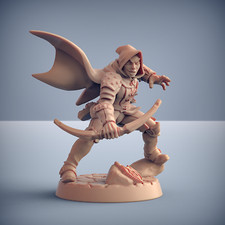 Thief Rogue Assassin E v2 - Artisan Guild Fantasy Dungeons and Dragons Miniature