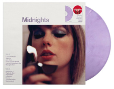 米、欧LP Taylor Swift Midnights 2445790050 Republic Records /00400 Taylor Swift = 泰勒絲 – Midnights = 午夜 – CD (月石藍版