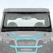 Full Glass Front Windshield For 2017–2021 POLARIS GENERAL 4 1000 EPS Hard Coated