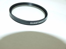 GENUINE QUANTARAY 55mm UV ULTRA VIOLET OPTICAL GLASS SCREW in FILTER METAL MOUNT