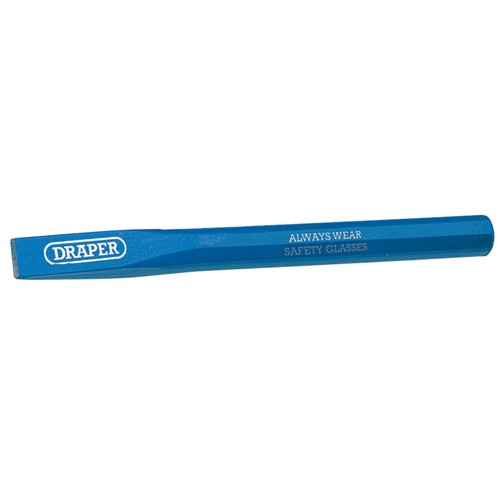 Draper Octagonal Shank Cold Chisel 10 x 100mm Polished Cutting Edge 63734