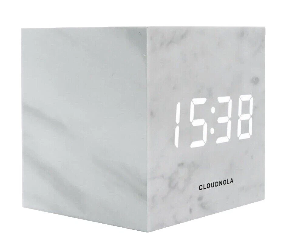 Relojes despertadores de blanco de boxeo y Radio Reloj