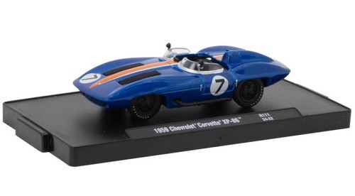 CHEVROLET Corvette XP-86 - #7 - 1959 - blue - M2 1:64 - Bild 2 von 6