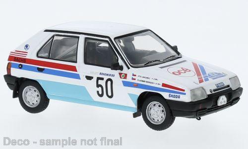 IXO 1:43 Skoda Favorit 136L, No.50, Rally Bohemia, V.Berger/O.Jakubec, 1989 - Bild 1 von 1