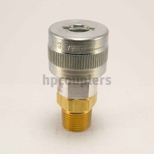 Schrader - Twist Lock Quick Coupler Air Hose Connector Fittings 3/8" NPT - Picture 3 of 6