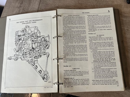 Vintage BMC 1100 Workshop Manual UK 1966 VGC - Bild 4 von 9