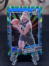 2023-24 Panini Donruss Jett Howard RC #212 Green Laser Holo Rated Rookie Magic