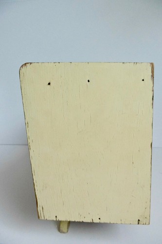 ENFILADE MINIATURE EN BOIS PEINT - JOUET OU POUR POUPÉE - DESIGN ANNÉES 1950 - Picture 8 of 12