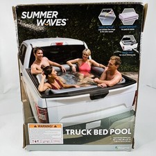 Summer Waves camion gonfiabile letto piscina (66 pollici x 62 pollici x 21 pollici) camion letto corto