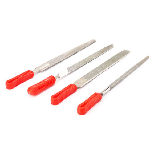 1/4Pcs 8" Diamond Needle File Set Handheld Tool for Jewelry Metal Glass Grinding - Picture 1 of 6