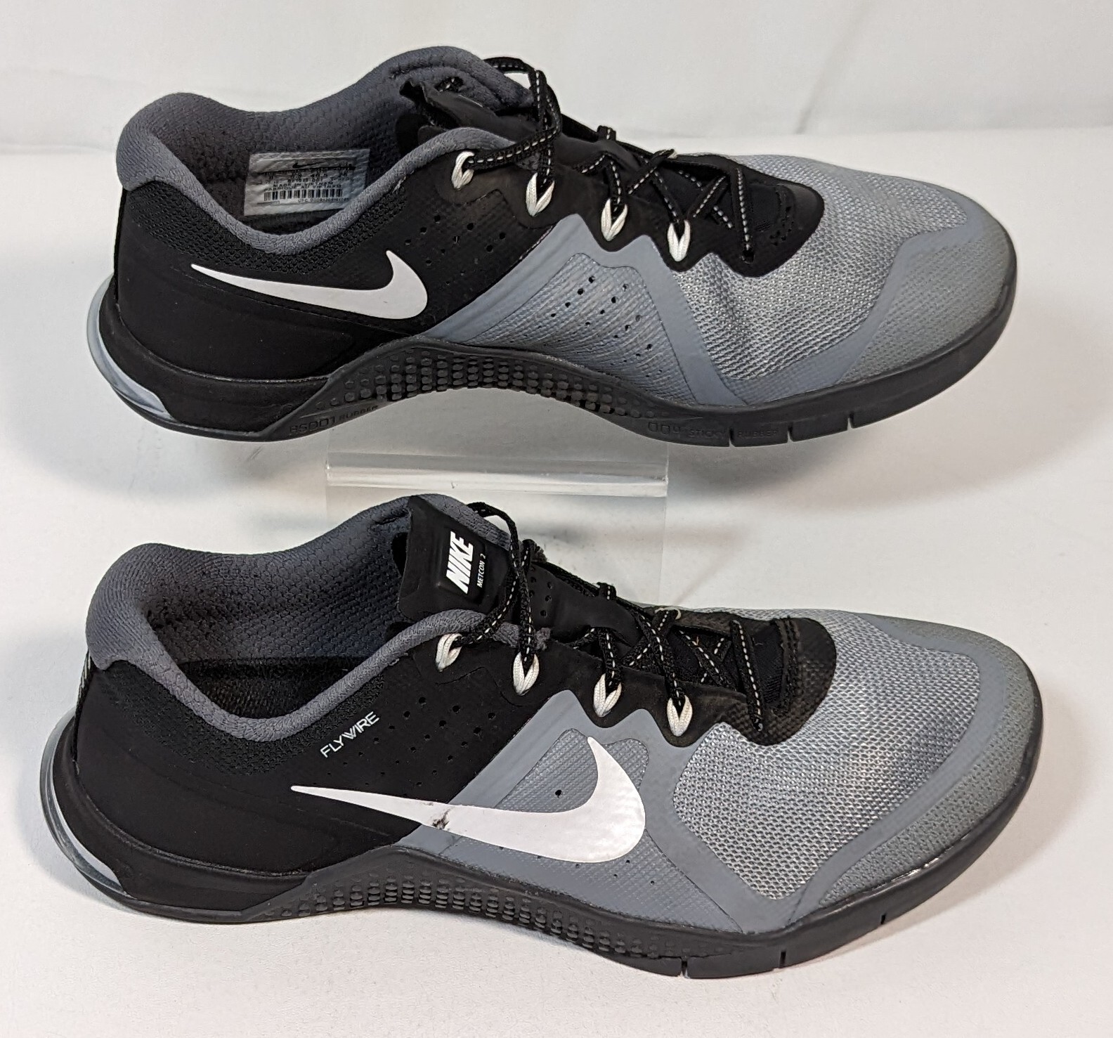 Nike Metcon 2 Flywire Training Shoes Black Gray Women… Gem