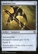 Magic the Gathering MTG Darksteel Axe (214) Iconic Masters   LP