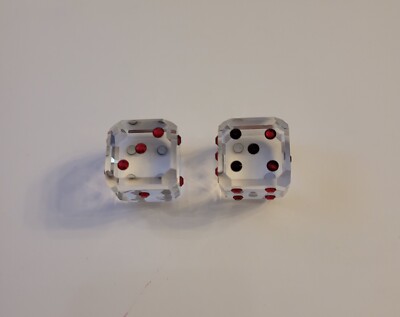 Swarovski Crystal Red Dice | eBay