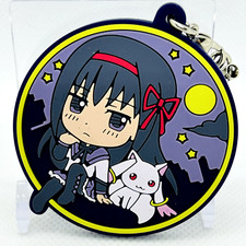 Puella Magi Madoka Magica rubber strap key chain Homura Japan anime 2013