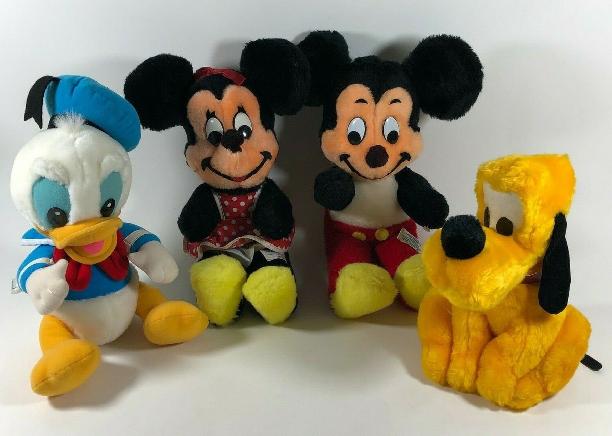 Vintage Walt Disney Mickey Mini Mouse Pluto 1984 Donald Duck 15