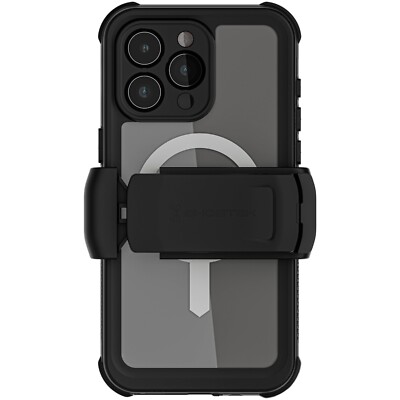 Ghostek Nautical Waterproof Case Holster Designed for iPhone 15/Plus/ 15 Pro/Max
