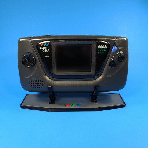Custom Display Stand for Sega Game Gear Handheld Console - 3D Printed Mount - Picture 5 of 7
