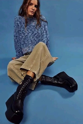 Bottes plates Free People Arlyn neuves pointure 7,5 PDSF : 198 $ cuir