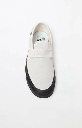 VANS Slip On 47 V Anaheim OG White SUEDE VN0A3MVAUCY mens 13 | eBay