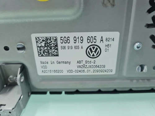 5G6919605A Pantalla Multifuncion para VOLKSWAGEN GOLF VII BERLINA (BQ1/BE 122816 - Imagen 3 de 6