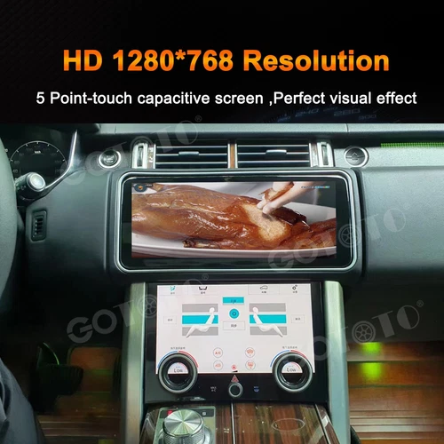 Android Car Radio and A/C Panel for Land Rover Range Rover Vogue L405 2013-2017 - Picture 9 of 14