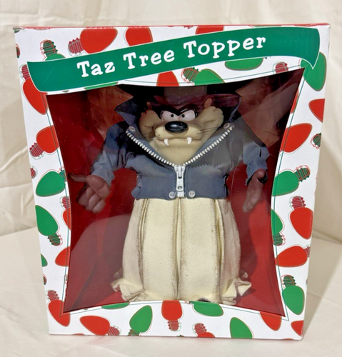 VINTAGE TAZ TAZMANISCHER TEUFEL CHRISTBAUMAUFSATZ MOTORRAD ENGEL