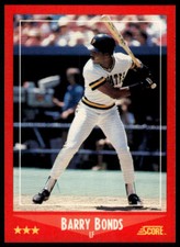 1988 Score #265 Barry Bonds