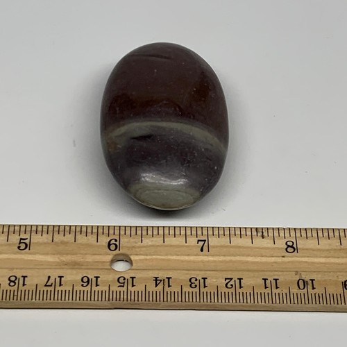 87.8g, 2.6"x1.6"x0.9", Narmada Shiva Lingam Palm-Stone Polished, B29386 - Picture 12 of 12