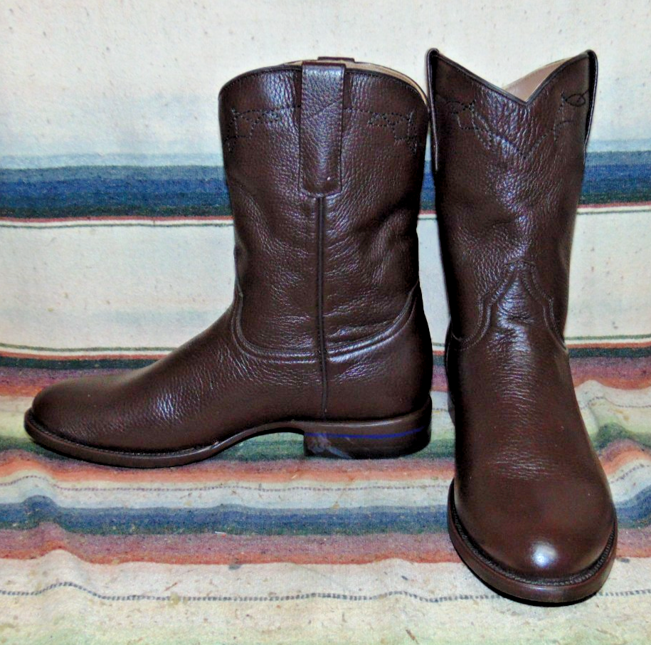 New Alvies Men\'s The Manchaca Cowboys Boots - Size 12 EE Meet Our First Roper, The Manchaca – Alvies main image 4