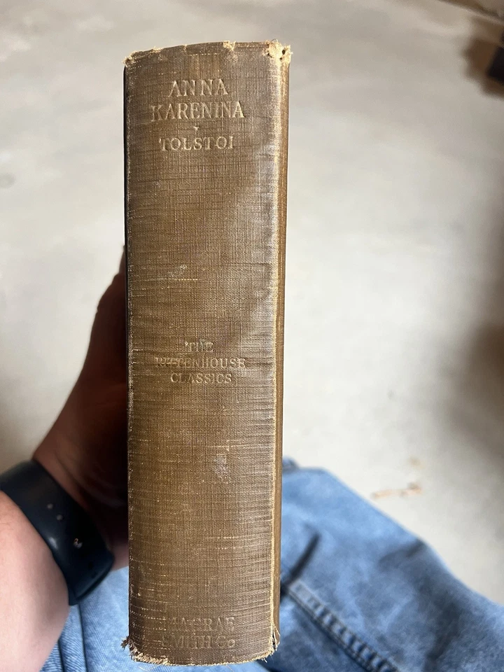 Anna Karenina by Leo Tolstoy – Macrae Smith Co. – Helen Mason Grose – Vintage HC - Image 2 of 3
