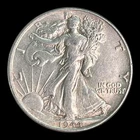 1944 Liberty Walking Silver Half Dollar