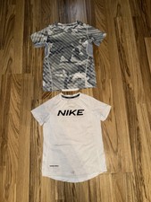 Nike Pro Combat Boys Dri Fit Youth Sz XS 6 7 Hypercool Fitted Shirt