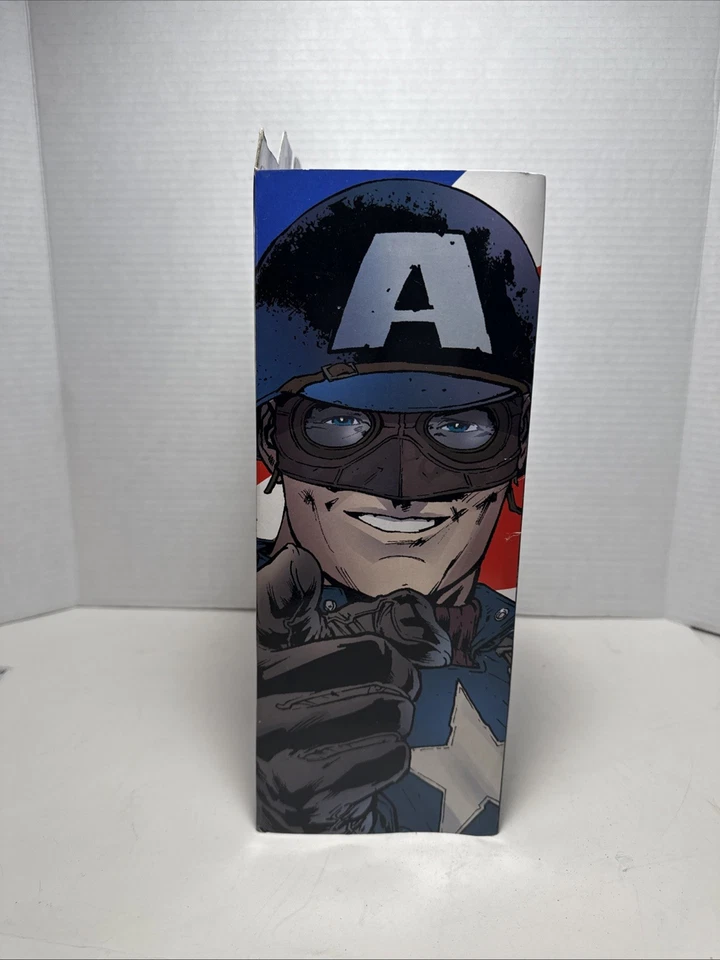 Figura de acción coleccionista DST Marvel Select Ultimates Capitán América 2002 nueva Foto 3 de 4