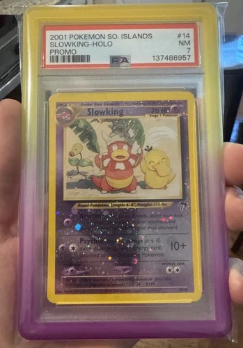 2001 Slowking 14/18 SOUTHERN ISLANDS Promo PSA 7 Reverse Holo Pokemon TCG.