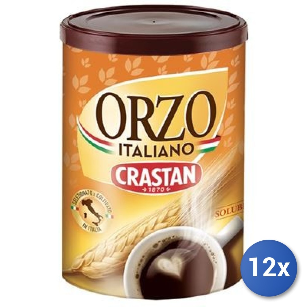 12x Multipack Italian Crastan Soluble Barley 200g