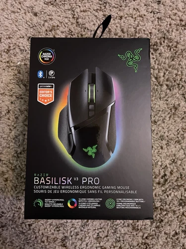 RAZER BASILISK V3 PRO Wireless Ergonomic Gaming Mouse Brand New