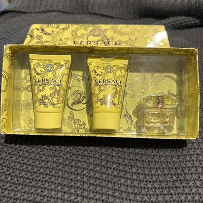 Versace Yellow Diamond 3pc Mini Gift Set For Women New In Box 
