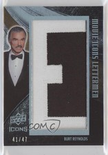 2008 Icons Movie Lettermen Last Names 41/47 Burt Reynolds (Spells Reynolds) h8k