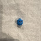 LEGO set 75170 Grand Admiral Thrawn head. Double sided head dark azure color — photo 2