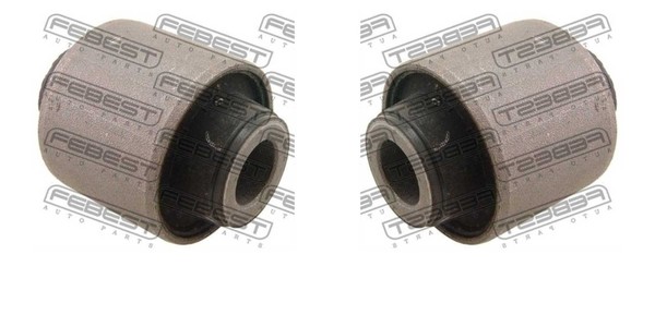 2X Febest Querlenkerlager Hinten Links Rechts FüR Hyundai I30 FD GD KIA Carens-image