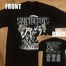  UICIDEBOYS Grey Day 2025 Tour Date/City Back Unisex T-Shirt Reprint Gildan
