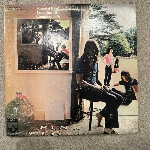 PINK FLOYD - UMMAGUMMA, Double LP record, original 1969, STBB-388 -- G+  (READ)