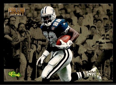 1995 Classic Pro Line - Impact Gold Emmitt Smith #I-5 /1750