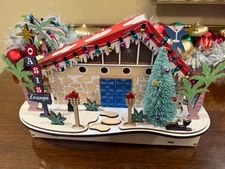 World Market MCM Christmas Oasis Lounge House