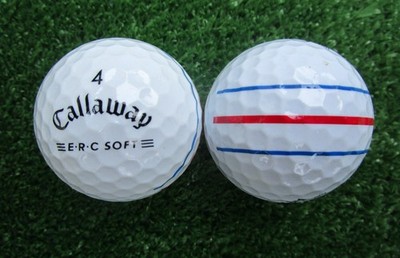 50 Callaway ERC Soft Triple Track AAAA - AAA Golfbälle / Lakeballs