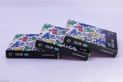 Lot of 3 polaroid color 600 Expired  Keith haring rare edition impossible c1a